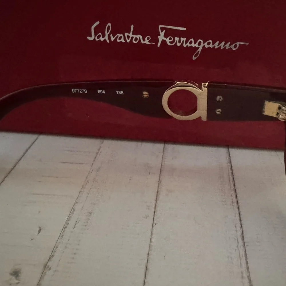 Salvatore Ferragamo Women's Dark Red Sunglasses